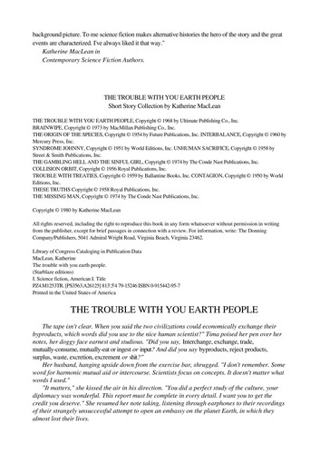 The trouble with you earth people cover
