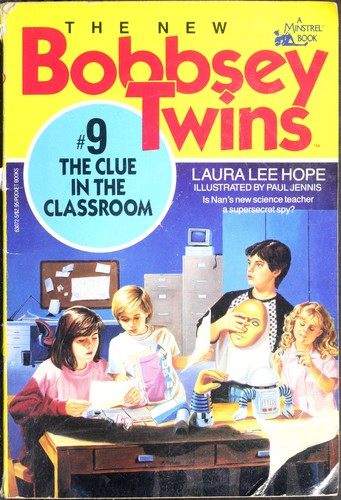 CLUE IN THE CLASSROOM NEW BOBBSEY TWINS #9 cover