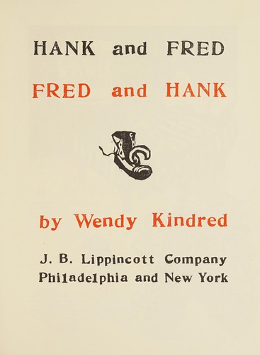 Hank and Fred, Fred and Hank cover