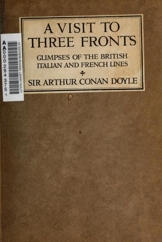 A Visit to Three Fronts cover